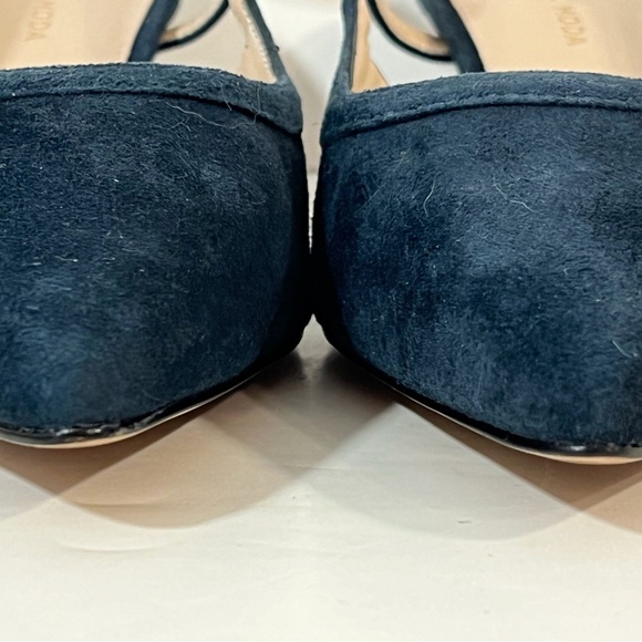 Pelle Moda Deena Midnight Blue Slingback Heels 8 M - Picture 5 of 15